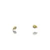 Boucles d'oreilles or jaune émeraudes et diamants