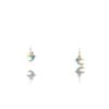 Boucles dauphin bleu