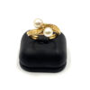 Bague 2 perles de culture