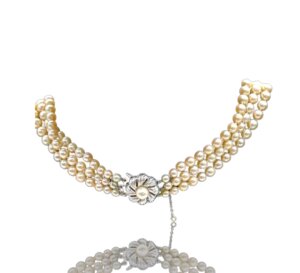 Collier perles de culture