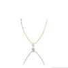 Collier coeur diamants