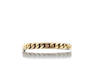 Bracelet maille figaro or