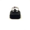 Bague diamants et saphirs carrés
