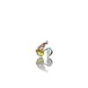 Bague topaze péridot grenat citrine et diamants