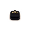 Bague coeur et saphir