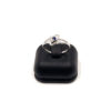 Bague oxyde zirconium bleu