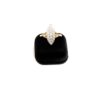 Bague marquise diamants