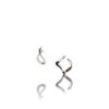 Boucles d'oreilles torsadées