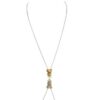 Collier pendentif 3 coeurs
