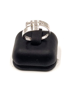 Bague or blanc OZ