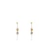 Boucles d'oreilles pendantes 3 ors