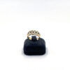 Bague or diamants et saphirs