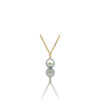 Pendentif perle tahiti or