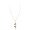 Collier améthyste poire
