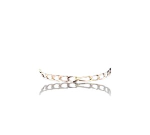 Bracelet maille gourmette figaro