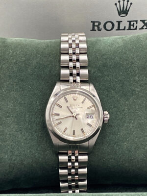 Rolex acier dame