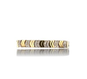 Bracelet 2 ors et 120 diamants