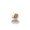 Bague art déco saphir blanc