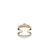 Bague diamants et or jaune