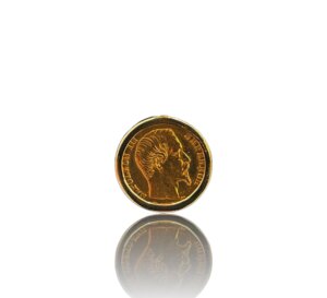 Pendentif or jaune pièce 20 francs