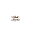 Bague or jaune rouge et blanche