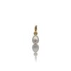 Pendentif or jaune perle poire et diamant