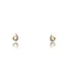 Boucles d'oreilles puces or jaune