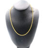 Chaîne maille corde or jaune