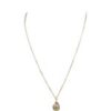 Pendentif perle tahiti facettée et diamants