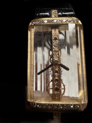 Montre Dame Corum or jaune et diamants