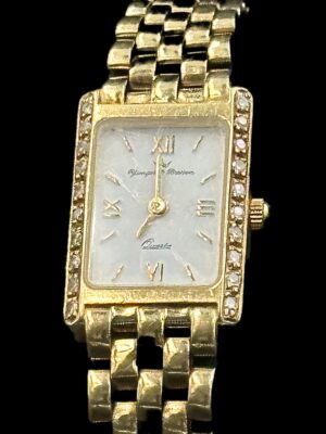Montre Dame or et diamants de marque Junger et Bresson