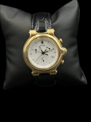 Montre chronographe en or jaune de marque Korloff