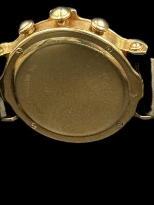 Montre chronographe en or jaune de marque Korloff