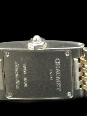 Montre Dame or et acier de marque Chaumet