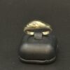 Bague jonc anglais sertie d’un diamant