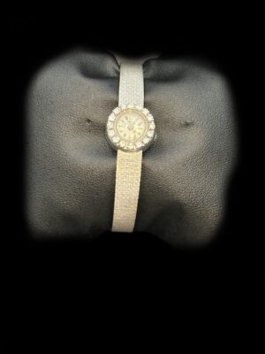 Montre Dame or blanc et diamants